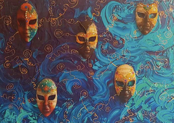 Schilderij beautiful people